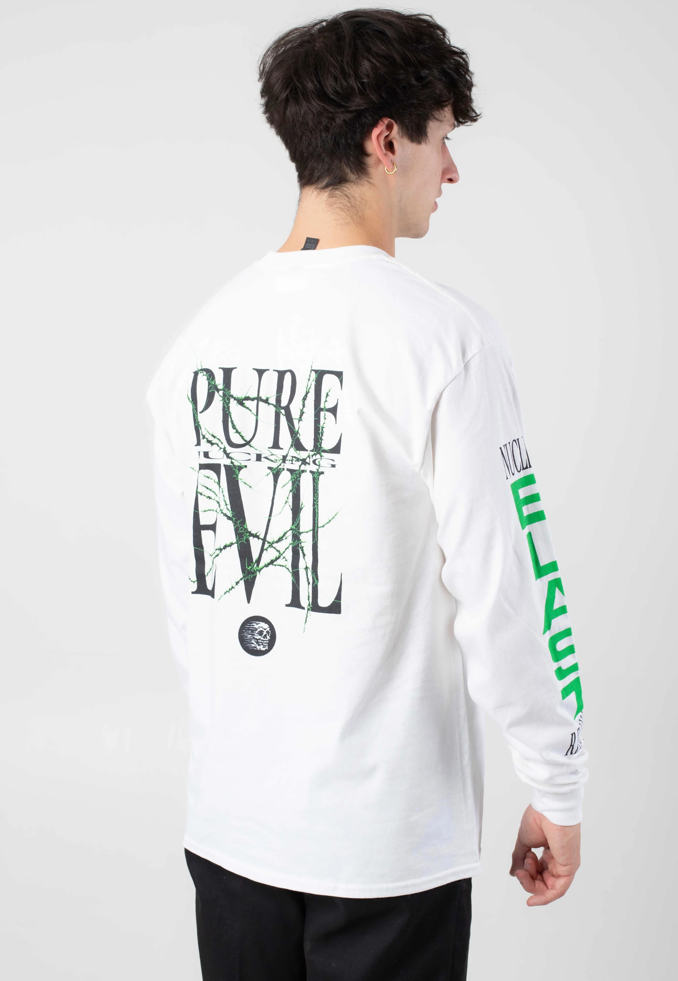 Zetra - Pure Evil White - Longsleeve - Image 4
