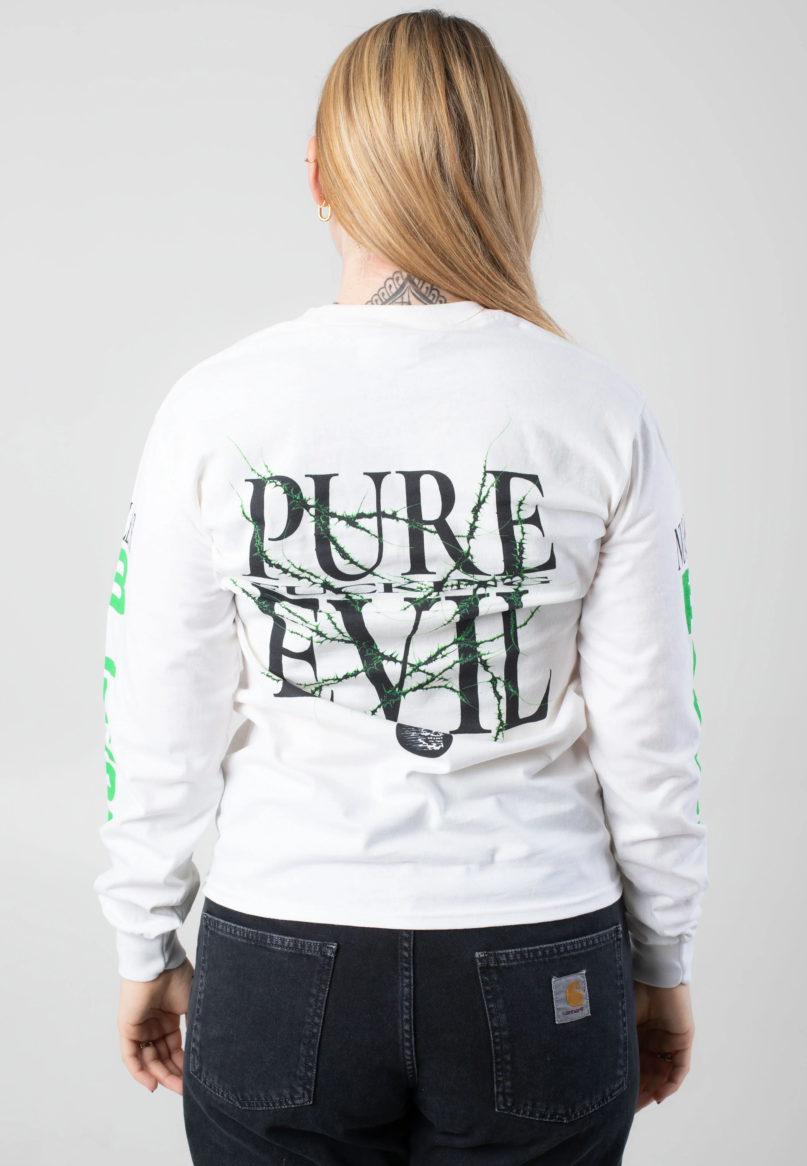 Zetra - Pure Evil White - Longsleeve - Image 7